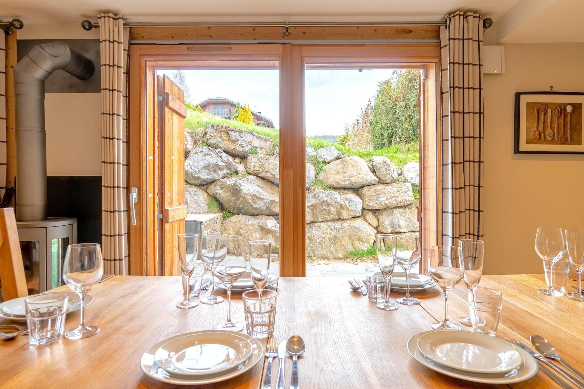 Orta Chalet Ле-Гет Экстерьер фото